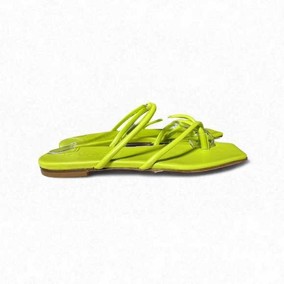 🌻NEW Aeyde Mina Hazelnut Sandals in Apple Green Size 36.5 EU / 5.5 US - Picture 4 of 11